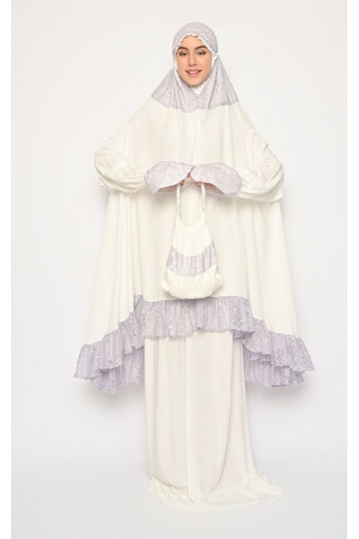 Mukena Aisyah White